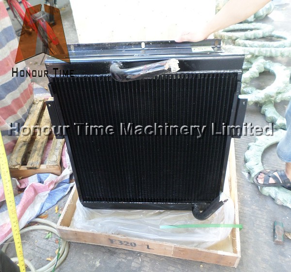 E320L Hydraulic oil cooler for excavator hydraulic oil cooler